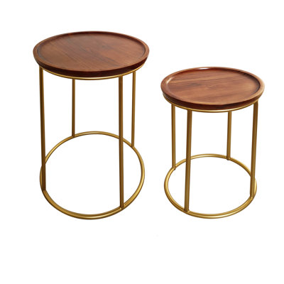 Melva Tray Top Frame Nesting Tables