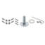New York Plate with Crystal Door Knob-371514748