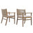 Outdoor Dining Chairs Set of 2