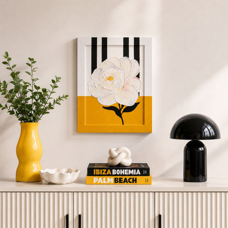 Peinture à l'huile décorative