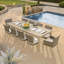Travira 103" Long Tekwood Outdoor Dining Table-193283419