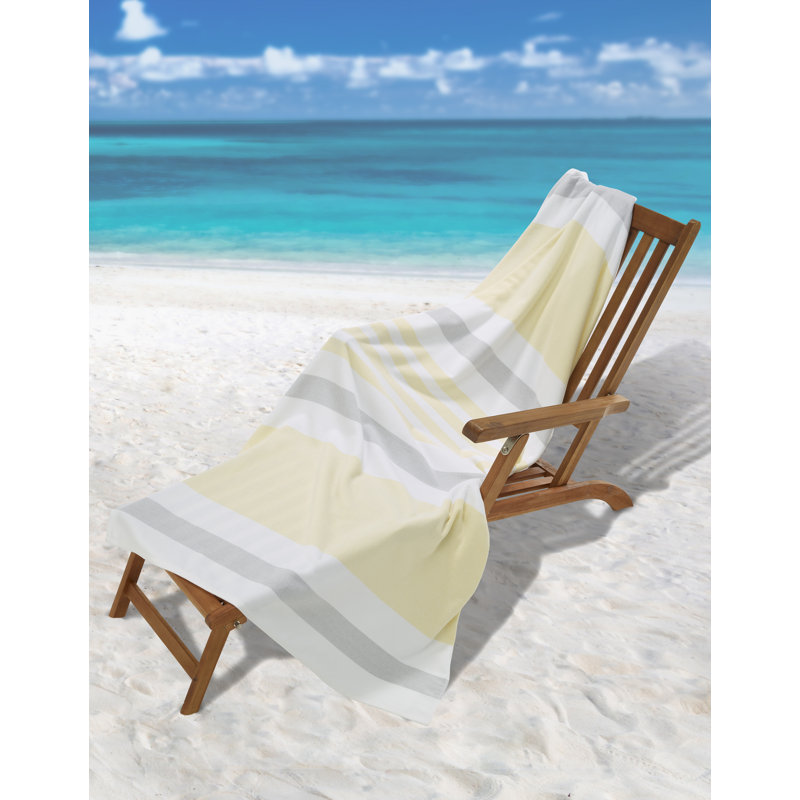 100% Cotton Waffle Beach Towel