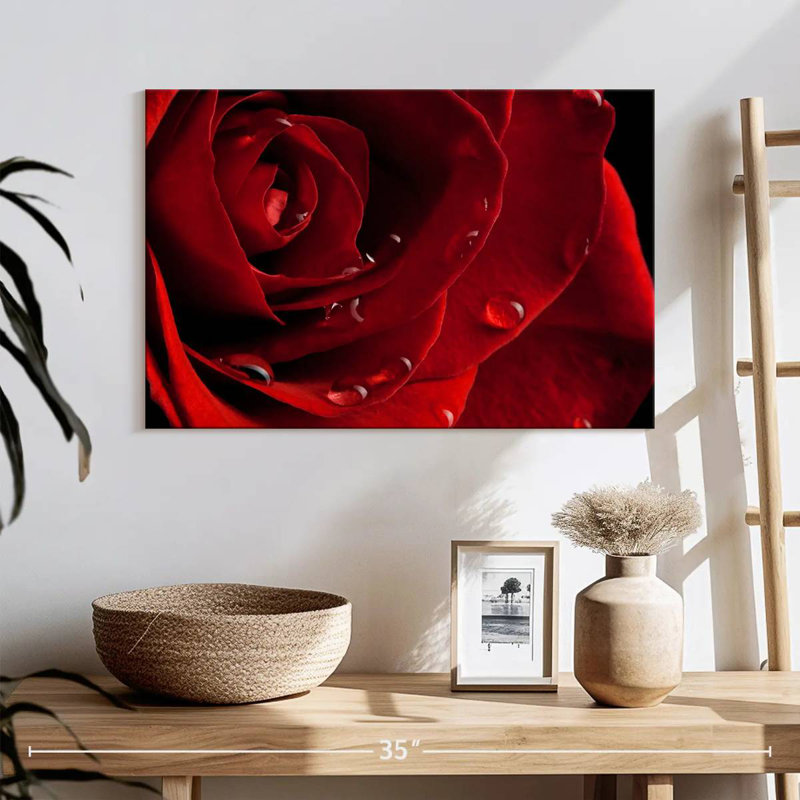 Rose rouge Harnek, H 8 po x l 12 po