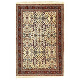 Canvello Fine Hand Knotted Vintage Turkish Hereke 4'2'' X 6'1''