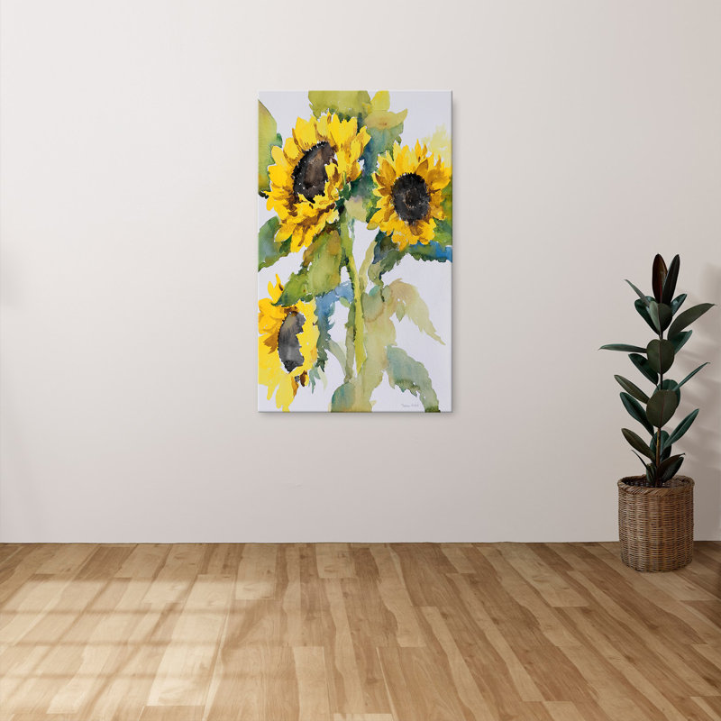 "Sun Days III" par Theresa Heidel, reproduction sur toile, H 30 po x l 18 po x P 1 po