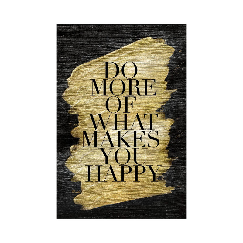 Gilded Life II by Mercedes Lopez Charro - Wrapped Canvas Gallery-Wrapped Canvas Giclée, 20.32 cm H x 30.48 cm W