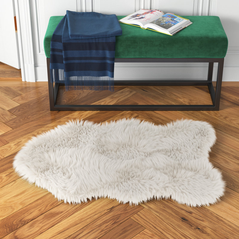 Tapis de surface blanc cassé Gordon