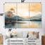 «River Mountain In Minimal Canada», ensemble d'art mural de montagne-107745458-107745461
