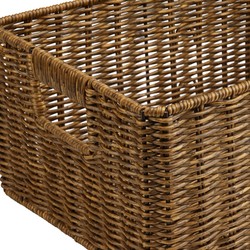 Ensemble de paniers en rotin