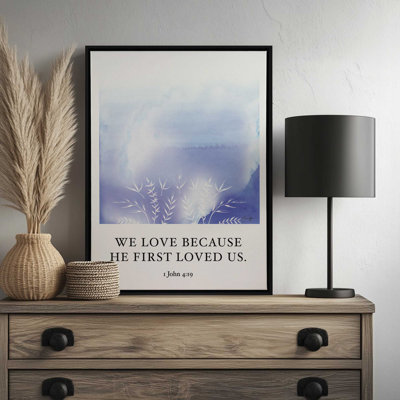 First Loved Us II by Yass Naffas Designs Art Print