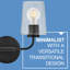 Viva 2 Light Transparent Dimmable Vanity Light-864717448