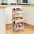 3-Tier Rolling Cart, Utility Cart with Wheels,Metal Cart,Bathroom Cart,Salon Trolley Cart,Kitchen Storage Cart-89251850