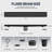 24" 304 Stainless Steel Linear Drain For Fast Drainage, Floor Drain For Bathroom In Matte Black-119465384