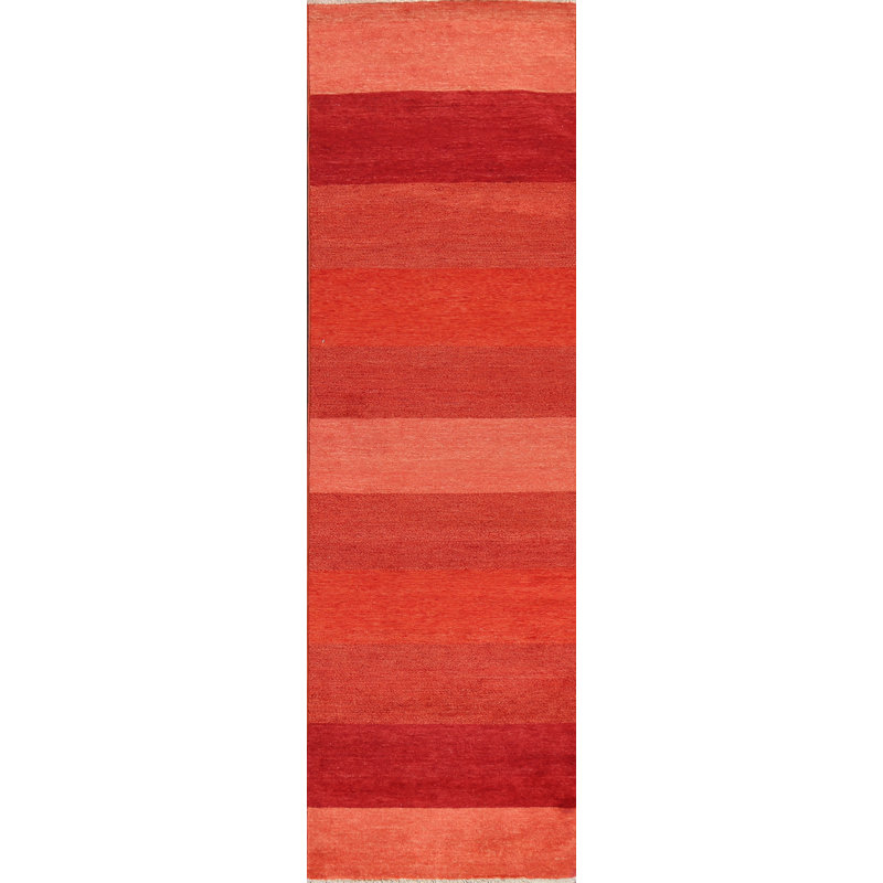 Tapis de couloir oriental moderne en laine Gabbeh Kashkoli