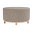 Repose-pieds Doretha avec base en bois