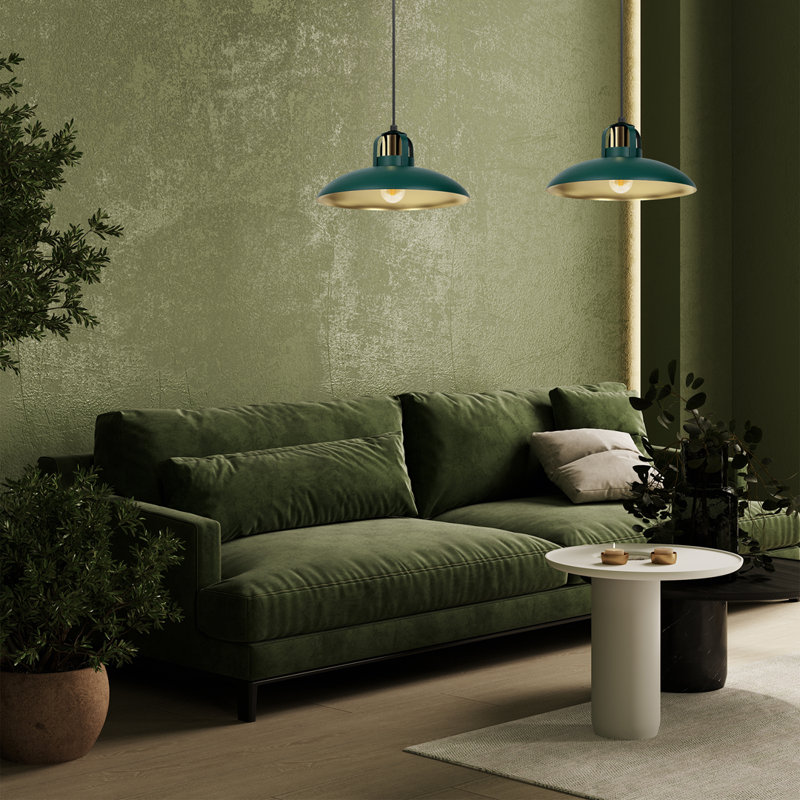 Felix 2 - Light Dome;Shaded;Cluster Pendant, Black