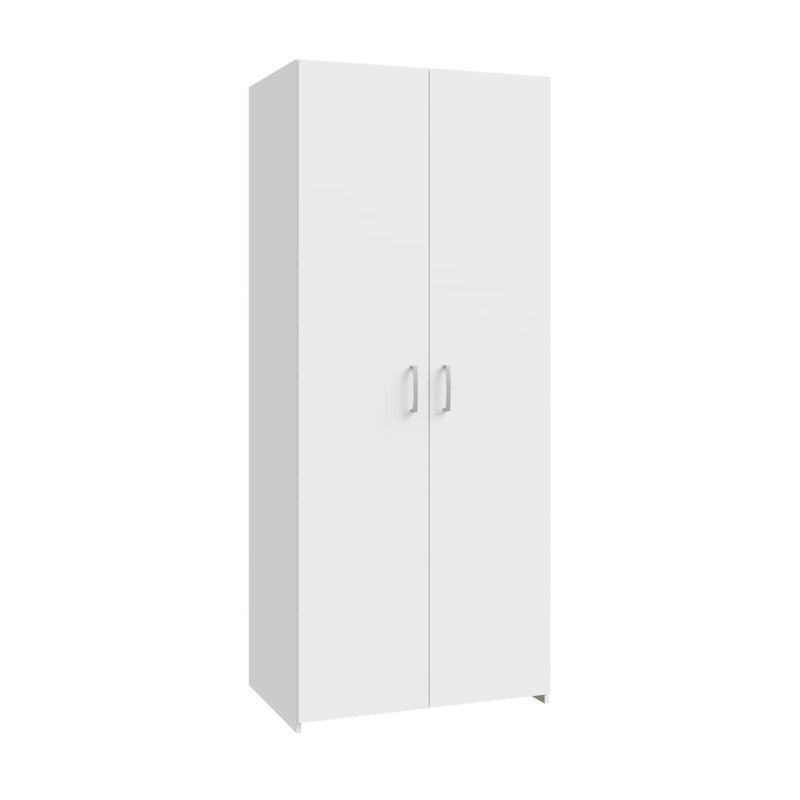 Bottisham Door Wardrobe in White, 80 cm