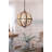 4 - Light Wood Chandelier