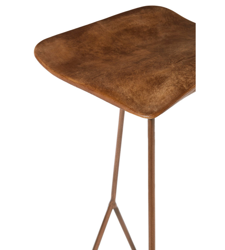 Counter Stool with Metal Frame