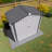 6X3.5FT Metal Outdoor Storage Shed,Tool Shed With Peaked Roof Waterproof With Clear Window And Lockable Door Compact Tool Shed