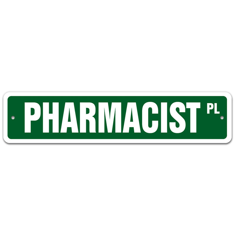 Plaque de rue Brigands, H 6 po x l 24 po x P 0,1 po