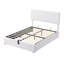 Lit plateforme tapissier avec système de rangement hydraulique-215651585-215651591