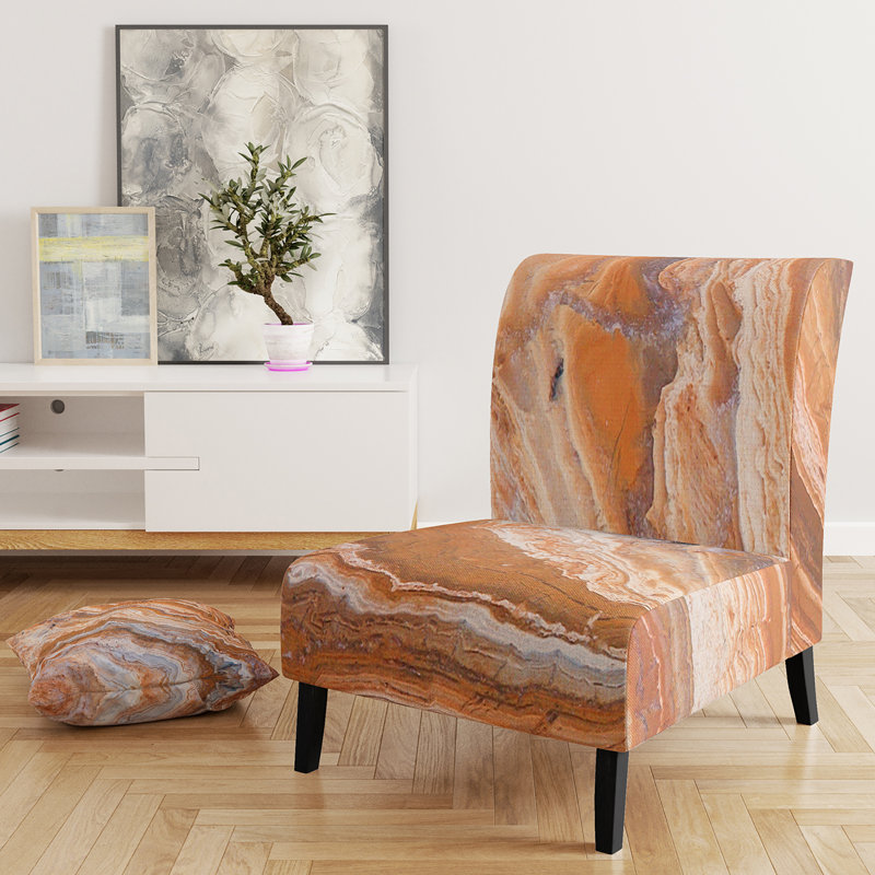Fauteuil de chambre rembourré Mid-Century