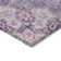 Machine Washable Indoor/Outdoor Claudian ACN1236 Purple Rug
