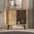 Klaziena 31.5'' H 1 Door Accent Cabinet, Hallway Storage Cabinet With Adjustable Shelves-958067914