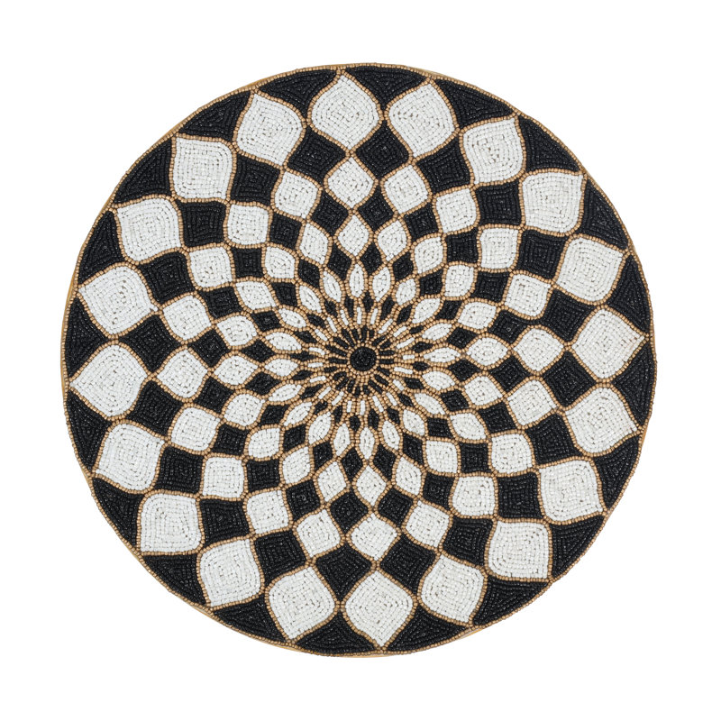 Handcrafted Glass Beaded Placemat