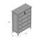 Summer Hill 6 - Drawer Dresser-1330733316