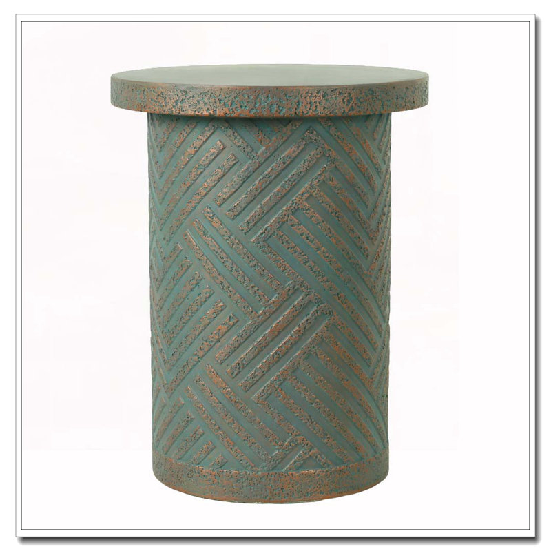 Outdoor Patio Accent Table Side