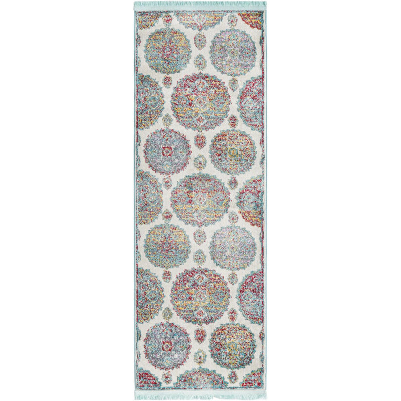 Floral Indoor Rug, Runner 2'2" x 6'