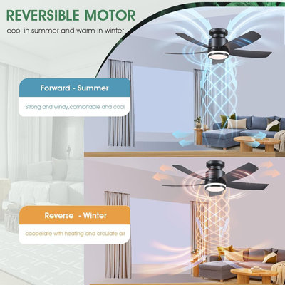 7233800 Ventilateur de plafond d'intérieur rétro avec lumière, 52 ...