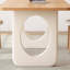 Table en pierre frittée crème -131561008