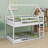 Low Bunk Bed,House Bed With Ladder-915623447
