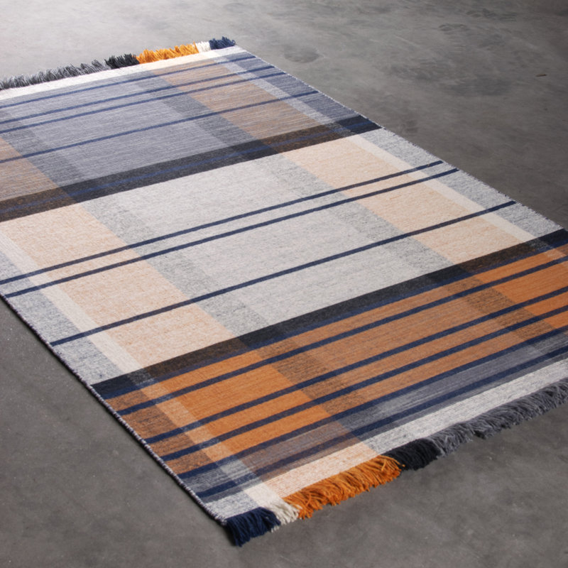 Marvi Plaid Hand Woven Area Rug, Rectangle 160 x 230cm