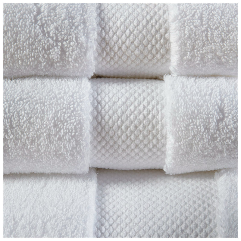 Splendor 1000gsm 100% Cotton 6 Piece Towel Set, White
