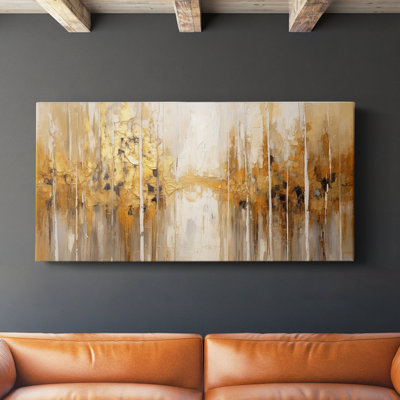 Abstrait, série 10, toile tendue avec châssis # CXV III