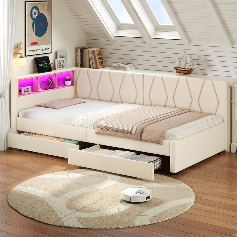 Daybed, Beige