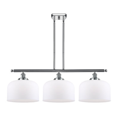 Lattimer 3-Light Dimmable Metal Pendant