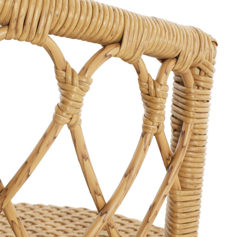 Tabouret de bar en osier pour l'extérieur Areeas