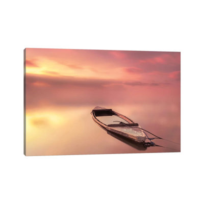 The Boat 1 Piece Wrapped Canvas Painting