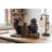Steampunk Cat and Owl Sculptural Bookends