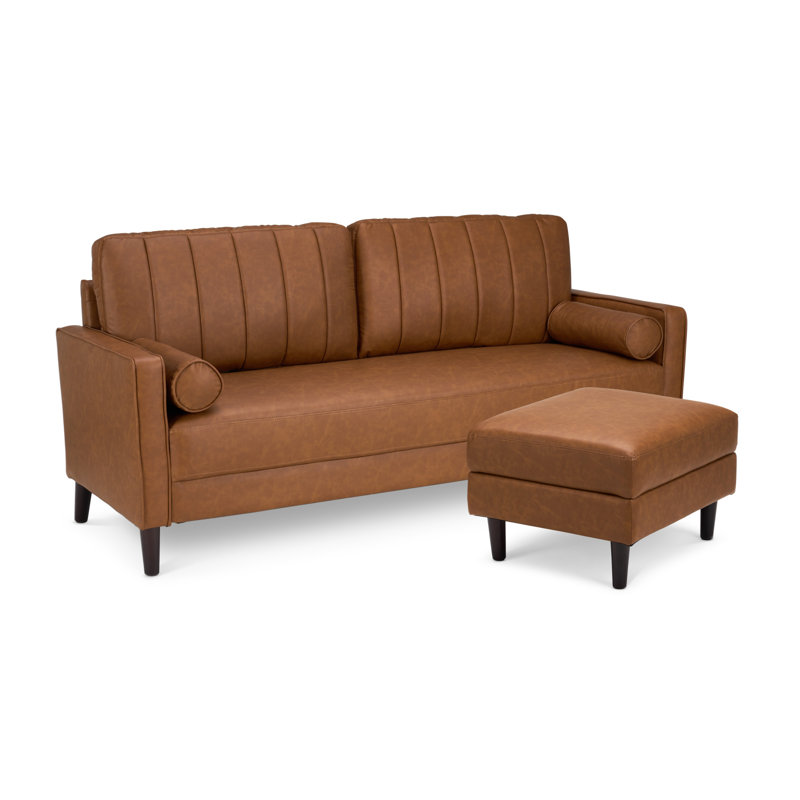 Causeuse et repose-pieds avec rangement 54 W