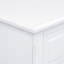 Armoire blanche à 3 chambres - Offrez une table de chevet élégante et fonctionnelle pour garder votre rangement propre-1480978811