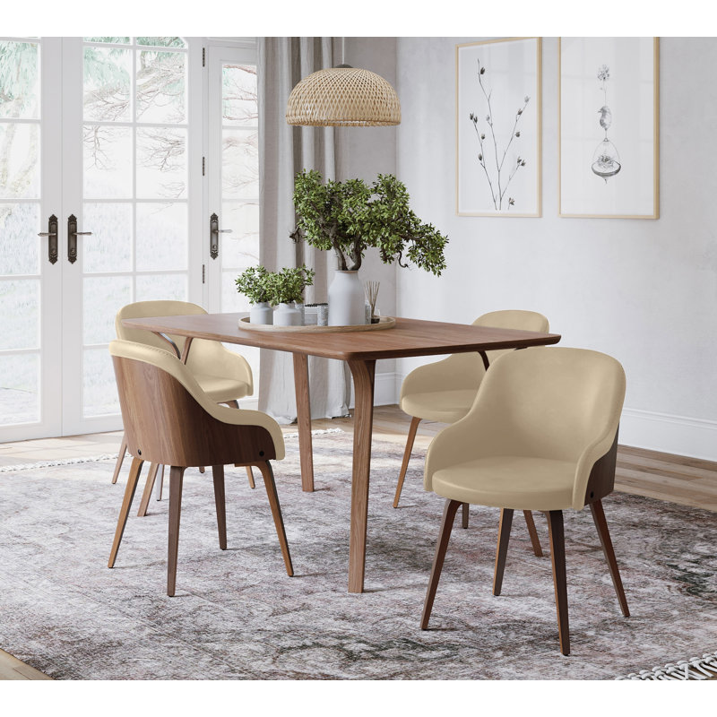 Hackler Upholstered Armchair, Cream Pu