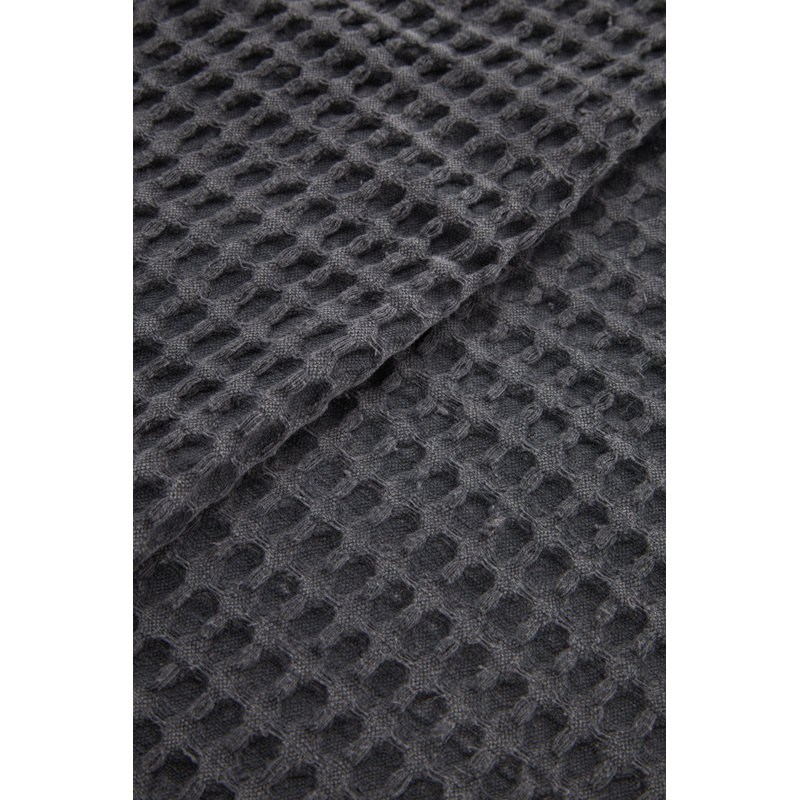 Zuma Waffle Blanket, Twin, Charcoal