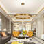 Compton 8 - Light Unique/Statement LED Chandelier