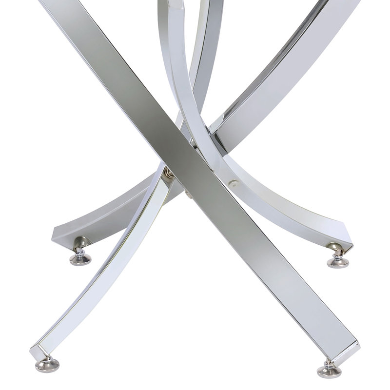 Table de bout Connors, Chrome chrome